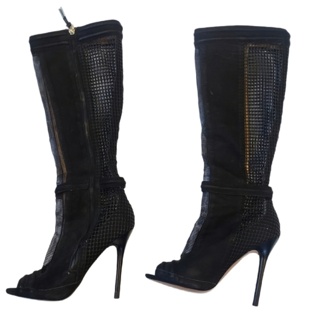 Rare LAMB Sparrow Mesh Panel Boots!!❤